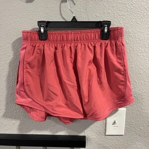 Nike Women's Coral Athletic Shorts